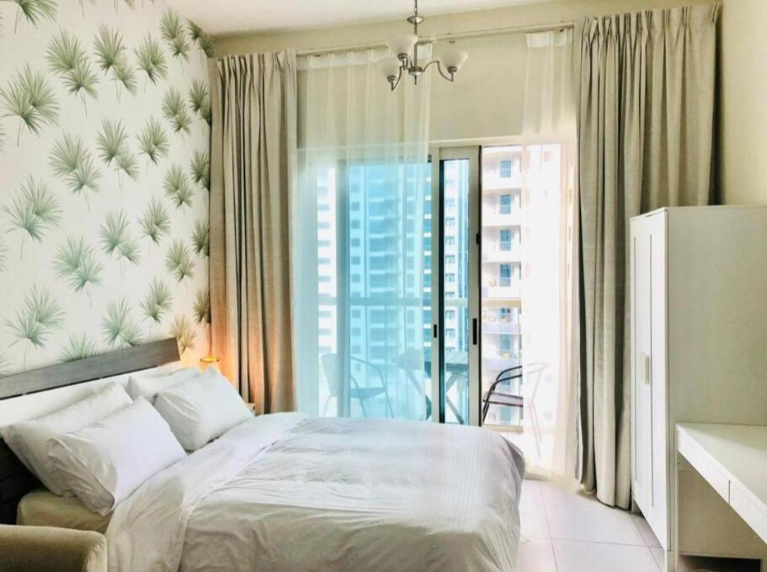Panoramic Sea Views Studio Apartment - Marina Dubai Exteriör bild